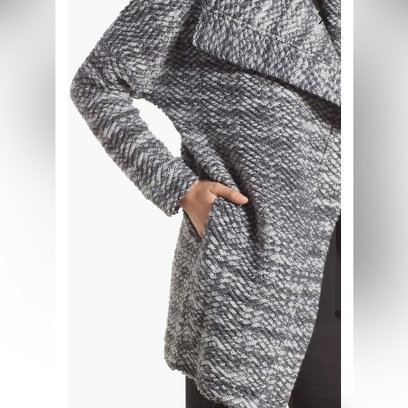 NORDSTROM Wool Blend Sweater Coat - Picture 3 of 10